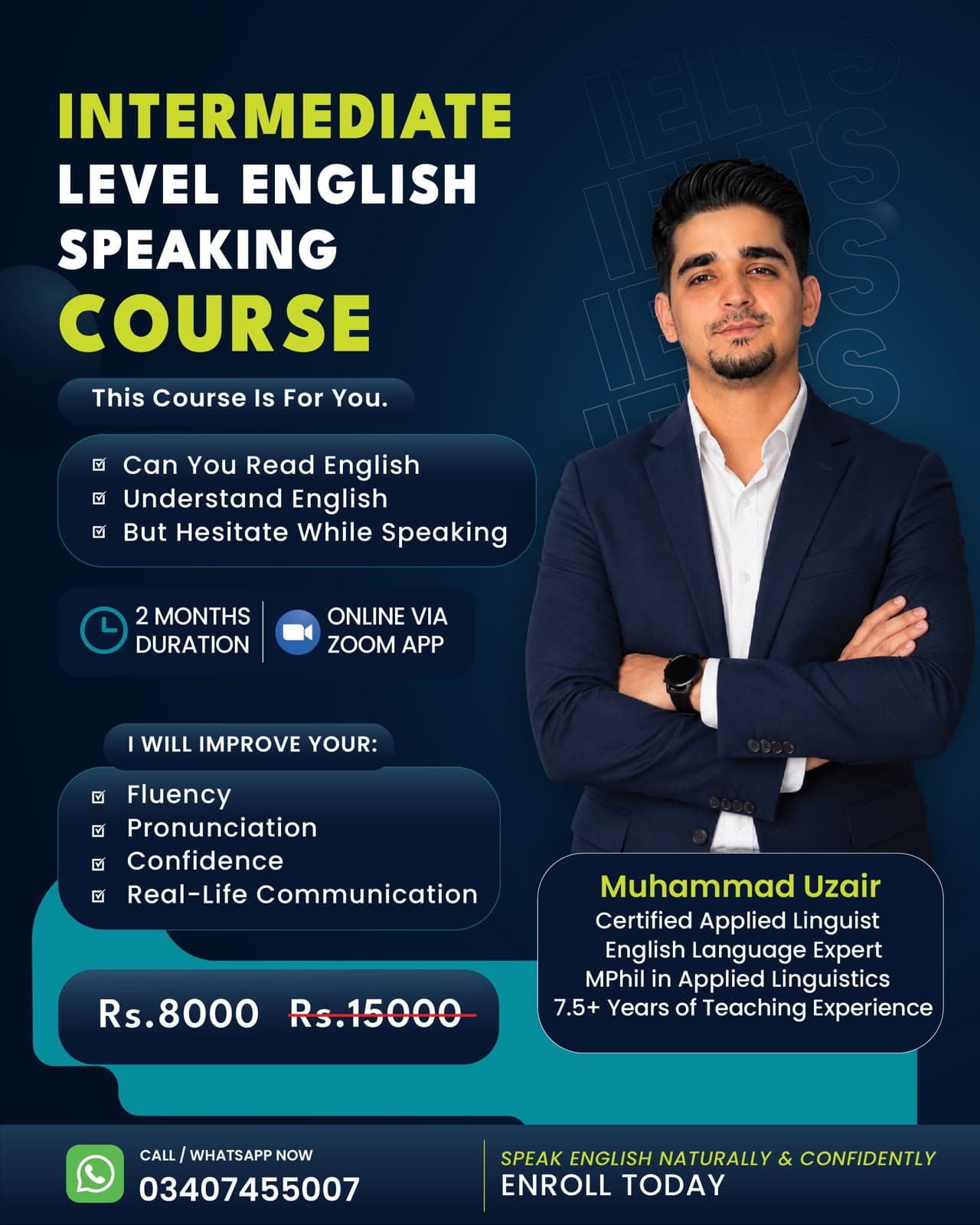 Intermediate Level English Speaking Course