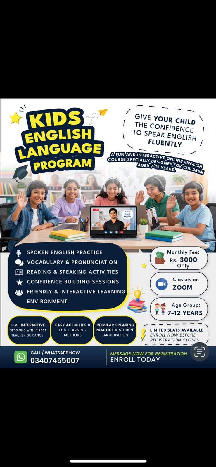 Kids English Language Program